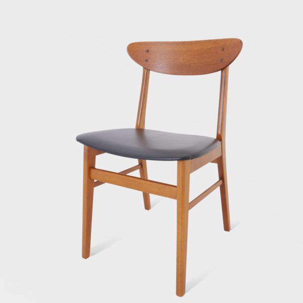 "Modell 210" Spisestuestoler fra Danske Farstrup, Lisensprodusert av Stokke | Teak - Bilde 2