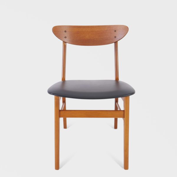 "Modell 210" Spisestuestoler fra Danske Farstrup, Lisensprodusert av Stokke | Teak - Bilde 3