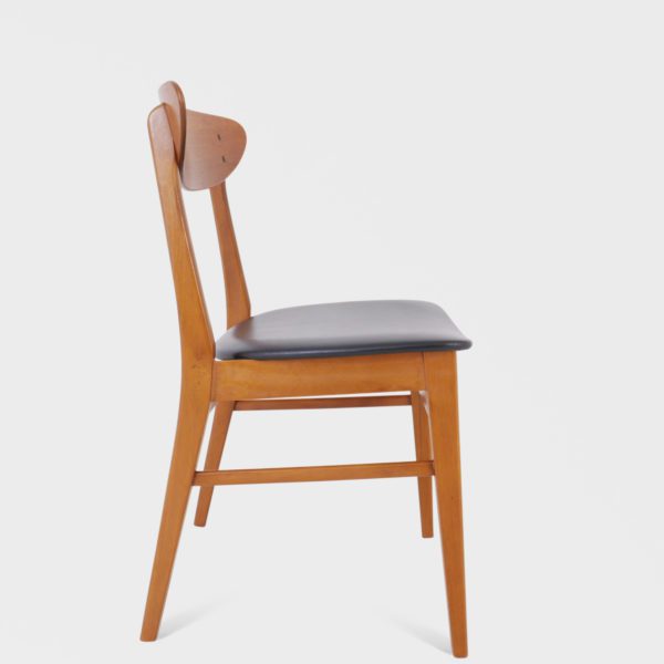 "Modell 210" Spisestuestoler fra Danske Farstrup, Lisensprodusert av Stokke | Teak - Bilde 5