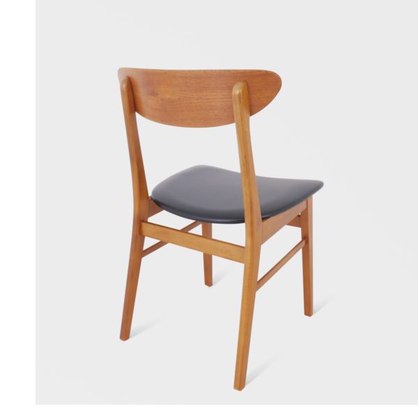 "Modell 210" Spisestuestoler fra Danske Farstrup, Lisensprodusert av Stokke | Teak - Bilde 6