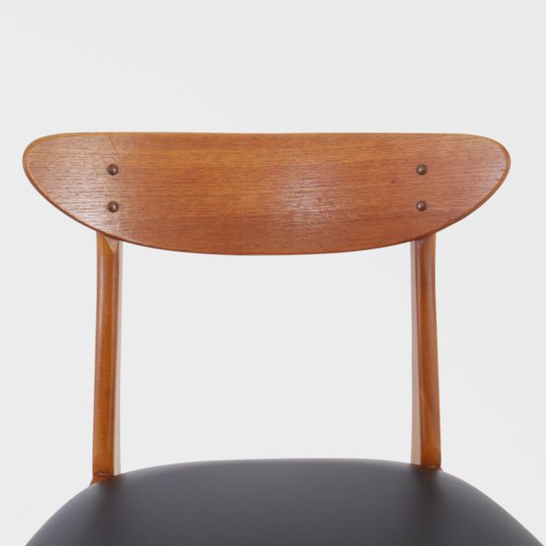 "Modell 210" Spisestuestoler fra Danske Farstrup, Lisensprodusert av Stokke | Teak - Bilde 10