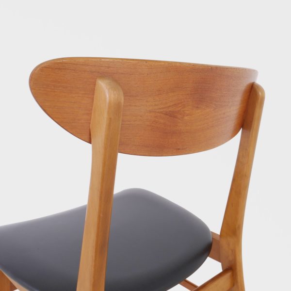 "Modell 210" Spisestuestoler fra Danske Farstrup, Lisensprodusert av Stokke | Teak - Bilde 12