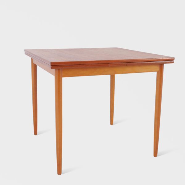 Nett Vintage Spisebord i Teak | Hollandsk Uttrekk - Bilde 4