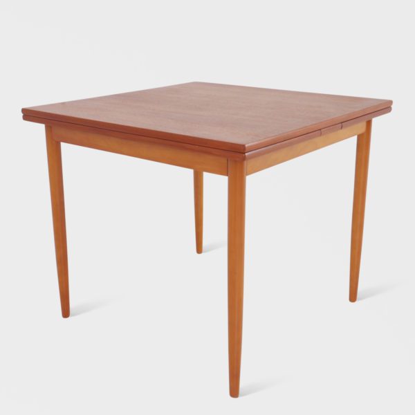Nett Vintage Spisebord i Teak | Hollandsk Uttrekk - Bilde 5
