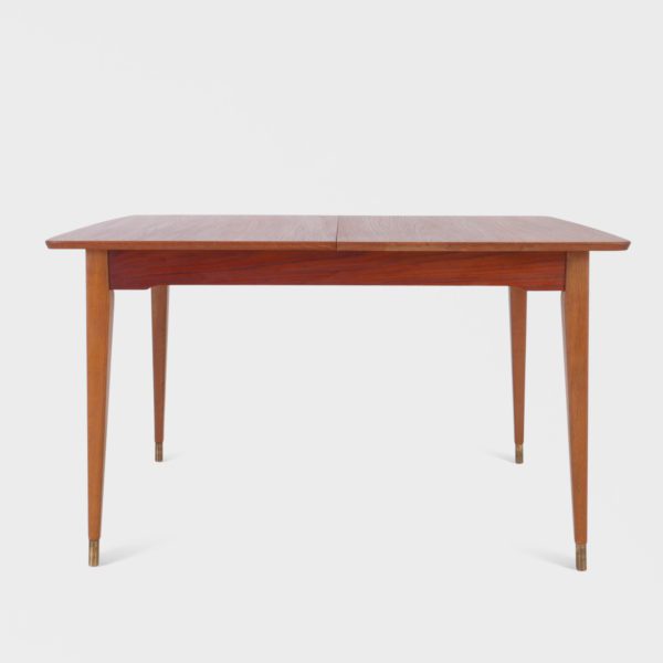 Vintage Spisebord i Teak | 2 Ileggsplater - Bilde 2