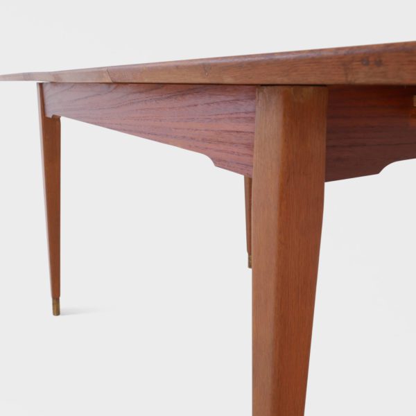 Vintage Spisebord i Teak | 2 Ileggsplater - Bilde 13