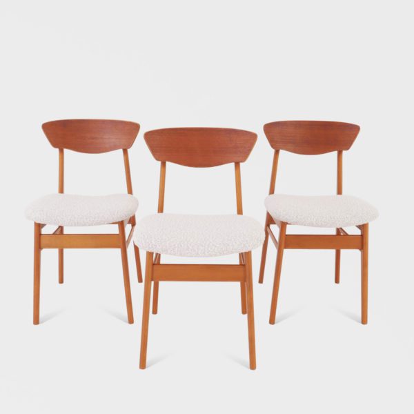 Vintage Spisestuestoler Teak | Nyomtrukket