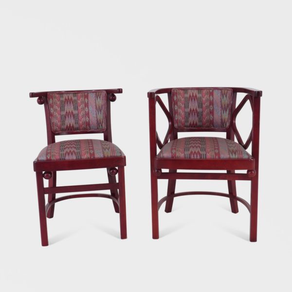 "Fledermaus" Bord og Stoler attribuert til Josef Hoffmann - Bilde 4