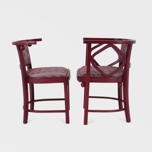 "Fledermaus" Bord og Stoler attribuert til Josef Hoffmann - Bilde 6
