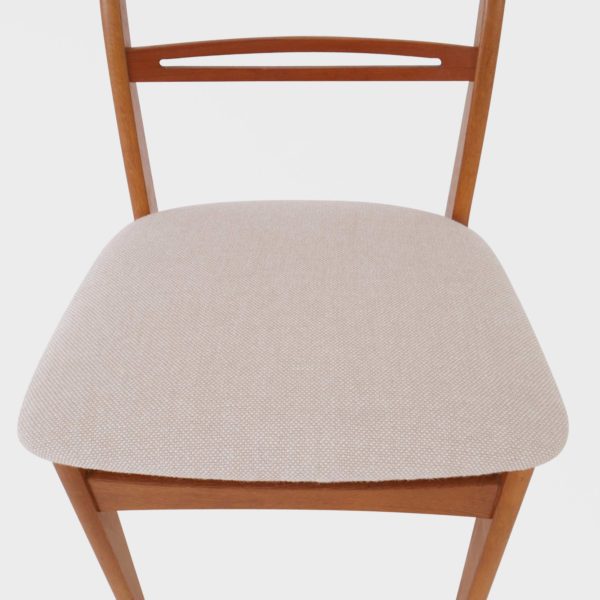 “Jan” Spisestuestoler Designet av Fredrik Kayser for Viken Møbelfabrikk | Nyomtrukket - Bilde 10