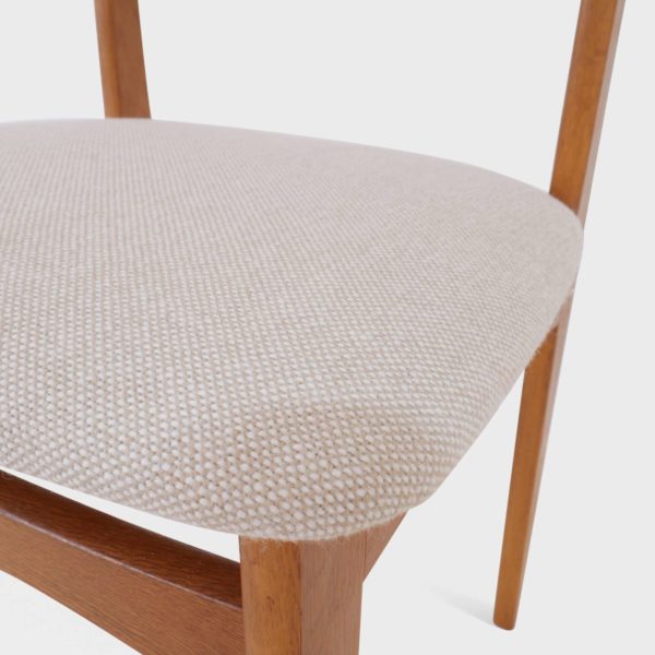 “Jan” Spisestuestoler Designet av Fredrik Kayser for Viken Møbelfabrikk | Nyomtrukket - Bilde 11