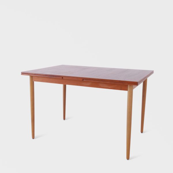 Vintage Spisebord med Hollandsk Uttrekk | Teak - Bilde 4