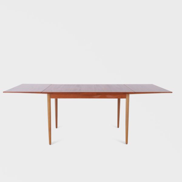 Vintage Spisebord med Hollandsk Uttrekk | Teak - Bilde 6