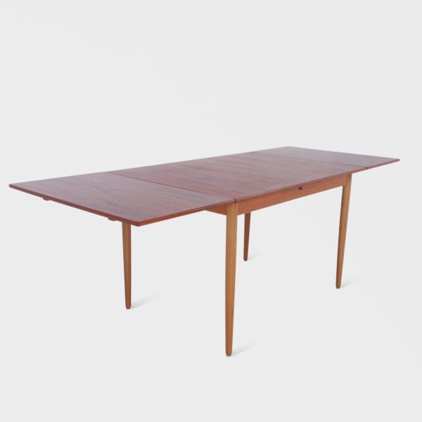 Vintage Spisebord med Hollandsk Uttrekk | Teak