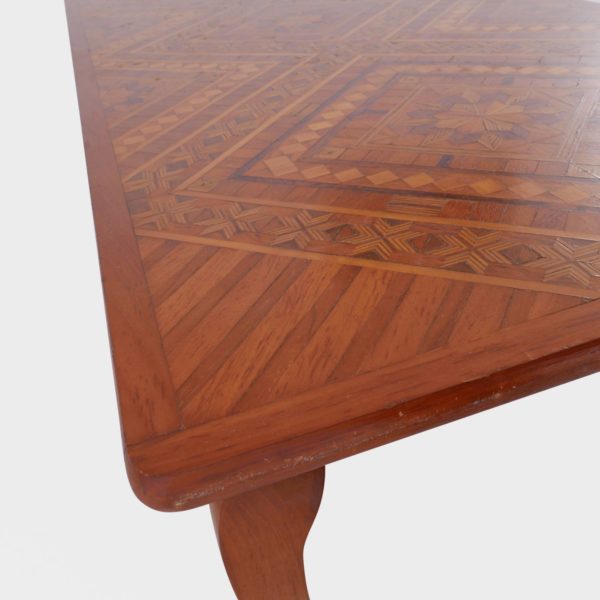 Vintage Salongbord med Intarsia | Folk Art - Bilde 15