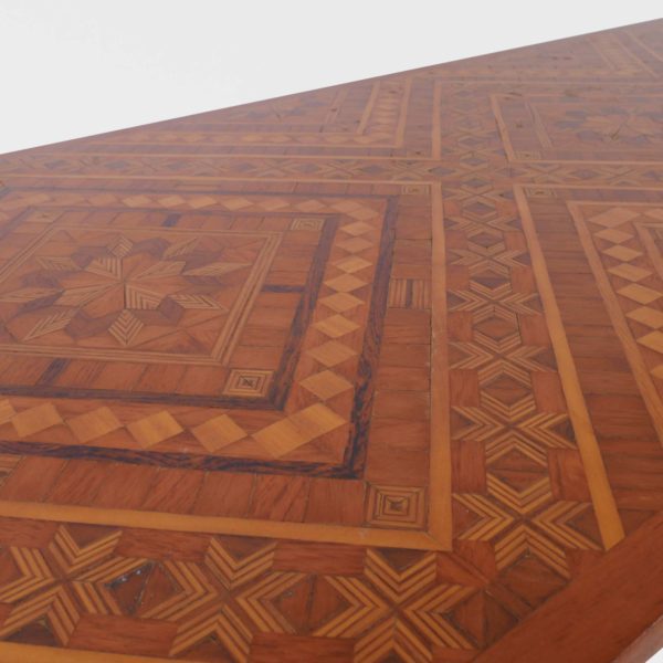 Vintage Salongbord med Intarsia | Folk Art - Bilde 16