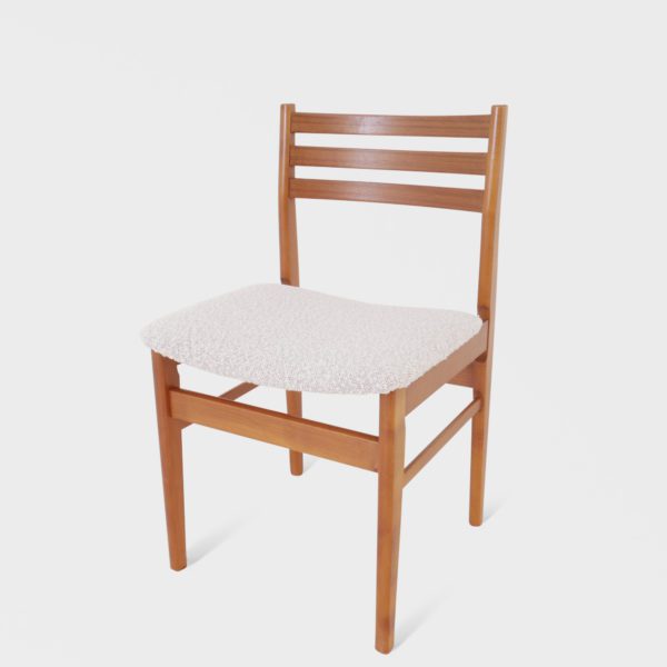 Vintage Spisestuestoler | Nyomtrukket i Lys Boucle - Bilde 2