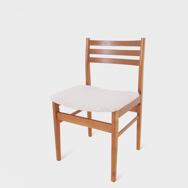 Vintage Spisestuestoler | Nyomtrukket i Lys Boucle - Bilde 4