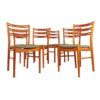 "Della" spisestoler, Vintage IKEA fra 1960-tallet, 6 stk | Teak og Bøk - Image 2