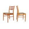 "Della" spisestoler, Vintage IKEA fra 1960-tallet, 6 stk | Teak og Bøk - Image 3