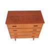 Kommode med 4 skuffer | Teak - Image 3