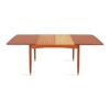 Spisebord med 2 Ileggsplater | Teak - Image 6