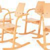 5 stk “Actulum” av Peter Opsvik for Stokke | Blå - Image 3