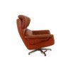 Kun 1 stol igjen. Nederlandske Vintage Svingstoler | Skinn - Image 7