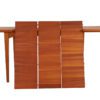 Retro Spisebord med 3 Ileggsplater | Teak - Image 8