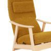 Retro Lenestol med Vipp og Skammel | Boucle - Image 5