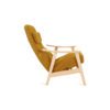 Retro Lenestol med Vipp og Skammel | Boucle - Image 7