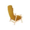 Retro Lenestol med Vipp og Skammel | Boucle - Image 8