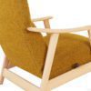 Retro Lenestol med Vipp og Skammel | Boucle - Image 9