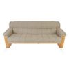 Sjelden "Buin" 3-seter Sofa av Jan Erik Lindgren i Furu og Ull - Image 5
