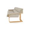 Sjelden "Buin" 3-seter Sofa av Jan Erik Lindgren i Furu og Ull - Image 6