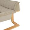 Sjelden "Buin" 3-seter Sofa av Jan Erik Lindgren i Furu og Ull - Image 7