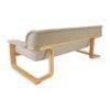 Sjelden "Buin" 3-seter Sofa av Jan Erik Lindgren i Furu og Ull - Image 8