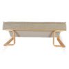 Sjelden "Buin" 3-seter Sofa av Jan Erik Lindgren i Furu og Ull - Image 3
