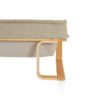 Sjelden "Buin" 3-seter Sofa av Jan Erik Lindgren i Furu og Ull - Image 9