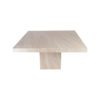 Vintage Spisebord i Travertine | 140 x 140 cm - Image 3