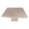 Vintage Spisebord i Travertine | 140 x 140 cm - Image 11