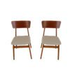 6 stk, Retro Spisestuestoler fra Nesttun Møbelfabrikk i Teak & Bøk | Nyomtrukket - Image 9