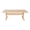 Vintage Shakerbord i Furu | 200 cm - Image 3