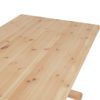 Vintage Shakerbord i Furu | 200 cm - Image 6