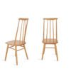 8 Stk Vintage Pinnestoler med Høy Rygg - Image 7