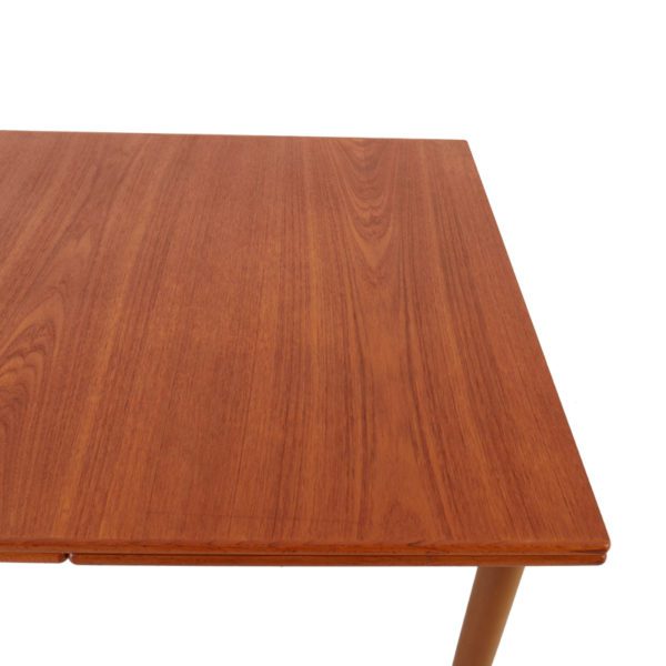 Retro Spisebord med Hollandsk Uttrekk i Teak | 220 cm - Image 6
