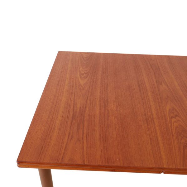 Retro Spisebord med Hollandsk Uttrekk i Teak | 220 cm - Image 7