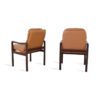 4 stk, Danske Armstoler i Cognac-farget Skinn fra Dyrlund - Image 7