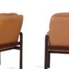 4 stk, Danske Armstoler i Cognac-farget Skinn fra Dyrlund - Image 8