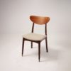 6 stk, Retro Spisestuestoler i Teak | Nyomtrukket